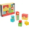 Image de Blocs Sensoriels En Bois Busy Garden   Jeu D’éveil Dès 12 Mois Multicolor