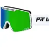 Image de Masque de ski Pit Viper The Miami Night Blanc TU PV-GOG-72-11593
