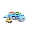 Image de Porte-voitures Écologique Avec 3 Mini Voitures   Jouet En Plastique Recyclé Multicolor