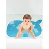 Image de Tapis de bain baleine Moby bleu