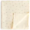 Image de Maxi Lange En Coton Bows (120 X 120 Cm) Ecru, Rose