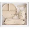 Image de Coffret Repas En Silicone (4 Pièces) Ecru, Noir , Jaune