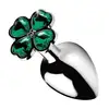 Image de Plug Anal Métal Bijou Lucky Clover Large