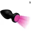 Image de Plug Anal Vibrant Lumineux Silicone 7X Light Up Small
