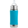 Image de Biberon En Inox 325 Ml - Aqua Bleu