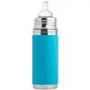Image de Biberon Isotherme En Inox 260 Ml - Aqua Bleu