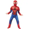 Image de Déguisement Enfant Garçon Spider-man Luxe Spiderman - Muscles