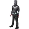 Image de Déguisement Black Panther Avec Muscles Rembourrés Noir