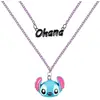 Image de Collier Disney Lilo & Stitch Ohana Stitch Double Layered Multicolor
