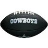 Image de Mini ballon enfant Wilson NFL Dallas Cowboys Noir Taille 0 1533BLXDL