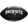 Image de Mini ballon enfant Wilson Patriots NFL Noir Taille 0 1533BLXNE