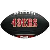 Image de Mini ballon enfant Wilson NFL San Francisco 49ers Noir Taille 0 1533BLXSF