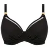 Image de Haut de maillot de bain plissé armatures femme Fantasie East Hampton Noir 90F FS502801BLK