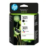 Image de Cartouches D'encre Hp 301 - 3 Couleurs Authentique (ch562ee)