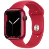 Image de Apple Watch Series 7 (2021) GPS + Cellular 45 mm - Aluminium Rouge - Bracelet sport Rouge en occasion ou reconditionné