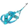Image de Harnais pour chien réglable I-DOG X-Back Phoenix ALM Bleu L I06BL