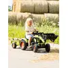 Image de Tractopelle À Pédales Avec Remorque Vert Claas
