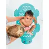 Image de Tapis de bain et rangement 2 en 1 bleu