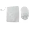 Image de 6 Coussinets D'allaitement Lavables Blanc