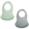 Image de Lot De 2 Bavoirs Bibou Vert