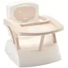 Image de Rehausseur De Chaise Bébé Évolutif 2 En 1 Marron Glacé