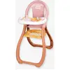 Image de Chaise haute pour poupon multicolore