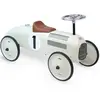 Image de Porteur Voiture Vintage En Métal Blanc