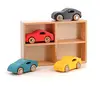 Image de Coffret De 4 Voitures En Bois Super Cars Bleu