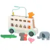 Image de Jeu D’éveil En Bois Bus’animo Beige