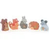 Image de Puzzles D'éveil Maman Bébé Animaux Marron
