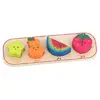 Image de Encastrement 1, 2, 3 Et 4 Fruits Beige