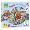 Image de Magnets Transports Bleu