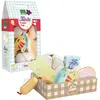 Image de Set De Produits Frais Jour De Marché Beige