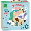 Image de 3 Puzzles Terre Mer Ciel Bleu