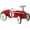 Image de Porteur Voiture Vintage Rouge Et Blanc Crème