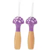 Image de Corde À Sauter À Pois Violet