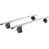 Image de GREEN VALLEY 162055 Barre de toit Aluminium, pour les voitures sans barres de toit