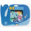 Image de 62 gommettes animaux - mer