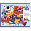 Image de Coffret de collage Silhouettes et pompons - panachés