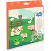 Image de Stickers repositionnables animaux ferme rouge