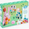 Image de Coffret d'activités points et pompons vert