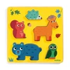 Image de Puzzle en Bois - Frimours 5 Pièces Djeco