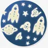 Image de Stickers Phosphorescents Mission Espace - Transparent