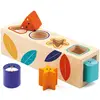Image de Boîte À Formes Beige, Orange, Rouge, Bleu