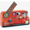 Image de Puzzle Le camion de pompier 16 pièces multicolore