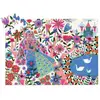 Image de Puzzle 36 Pièces La Princesse Et Son Paon Multicolore