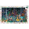 Image de Puzzle 100 pièces La forêt enchantée multicolore