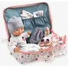 Image de La valise poupon + accessoires vanille