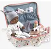 Image de La valise poupon + accessoires cerise