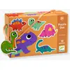 Image de Puzzle Dinos duo - multicolore